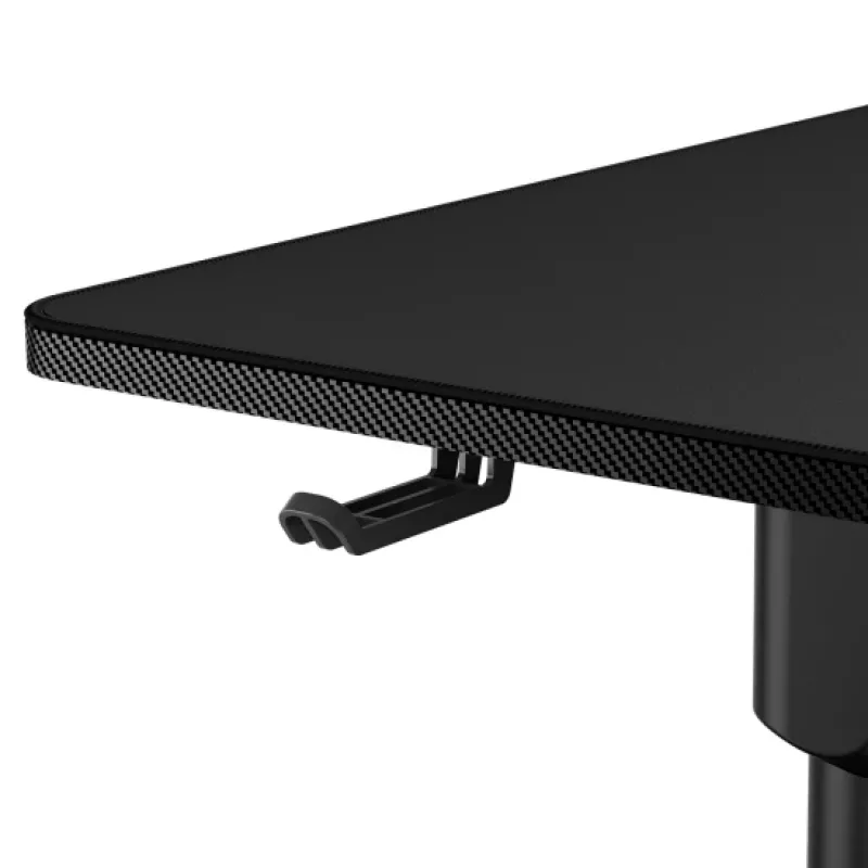 Γραφείο COUGAR Gaming E-GRAV 180 Μαύρο Ορθογώνιο Ανθρακονήματα 180x80cm