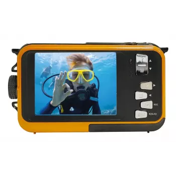 Compact φωτογραφική μηχανή Easypix W3027 Wave 5 MP 1280 x 720 Pixel πορτοκαλί