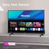 Hisense 40A4Q 101,6 cm (40 ιντσών) Full HD Smart TV Wi-Fi μαύρο 200 cd/m²