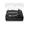 Lenco LS-430BK πικάπ με ιμάντα και 4 ενσωματωμένα ηχεία, Bluetooth, 40 W, 33/45 RPM, μαύρο