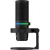 HyperX DuoCast - Μικρόφωνο USB (Μαύρο) - Φωτισμός RGB