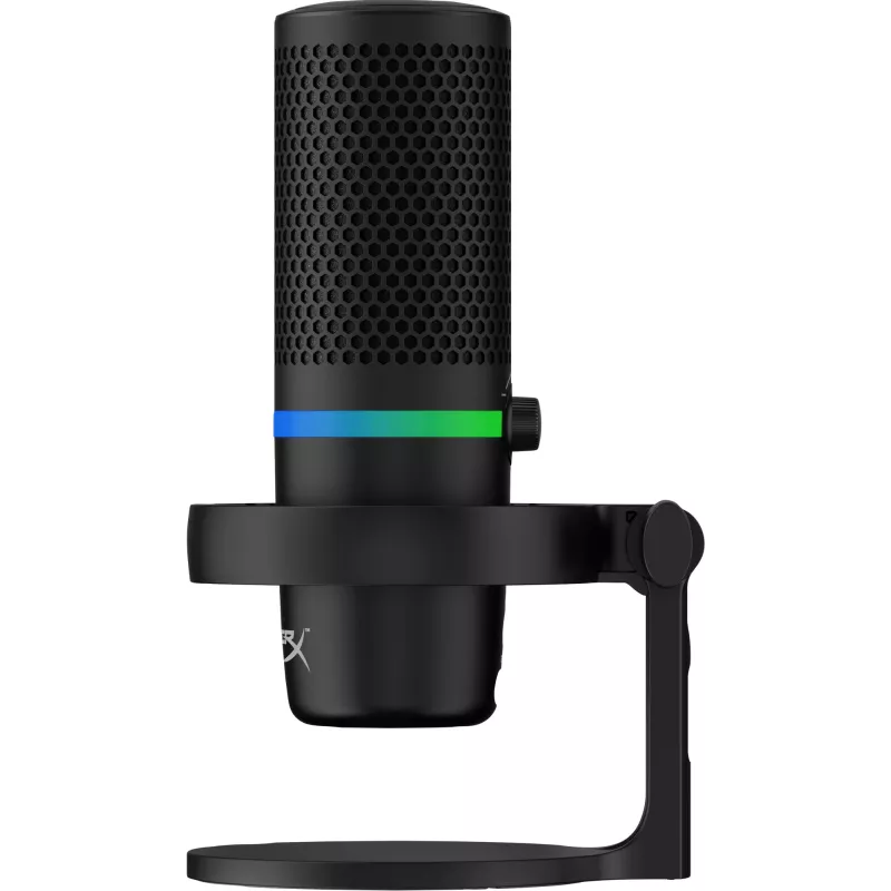 HyperX DuoCast - Μικρόφωνο USB (Μαύρο) - Φωτισμός RGB
