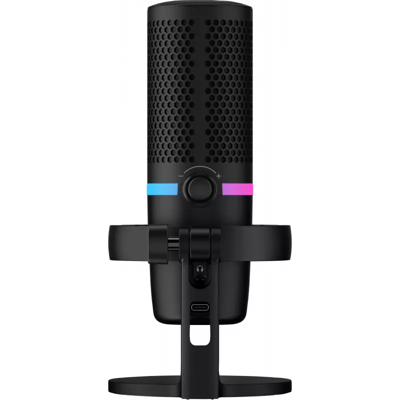 HyperX DuoCast - Μικρόφωνο USB (Μαύρο) - Φωτισμός RGB