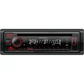 Δέκτης πολυμέσων αυτοκινήτου Kenwood KDC-BT450DAB μαύρο 50 W Bluetooth