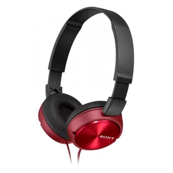 Sony MDR-ZX310AP, Ενσύρματα, 10 - 24000 Hz, Κλήσεις/Μουσική, 125 g, Headset, Κόκκινο