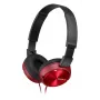 Sony MDR-ZX310AP, Ενσύρματα, 10 - 24000 Hz, Κλήσεις/Μουσική, 125 g, Headset, Κόκκινο