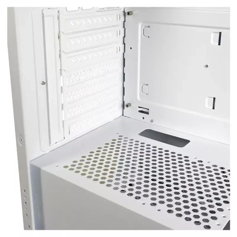 Κουτί PC LC-Power LC-715W-ON Midi Tower λευκό