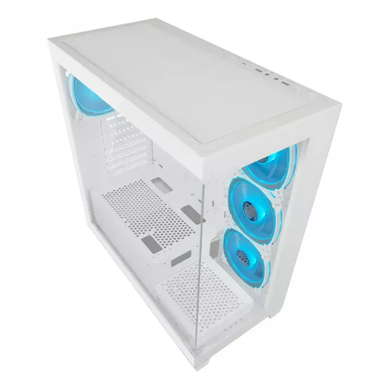 Κουτί PC LC-Power LC-715W-ON Midi Tower λευκό
