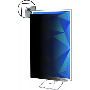 3M Privacy Filter για οθόνη 25 ιντσών σε κατακόρυφη διάταξη, 16:9, PF250W9P, 63,5 cm (25 ίντσες), 16:9, Οθόνη, Φίλτρο απορρήτου οθόνης χωρίς πλαίσιο, Γυαλιστερό/Ματ, Αντιθαμβωτικό