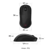 Gaming ποντίκι ZOWIE U2 αμφιδέξιο RF Wireless οπτικό 3200 DPI