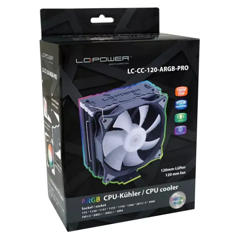 Ψύκτρα LC-Power LC-CC-120-ARGB-PRO
