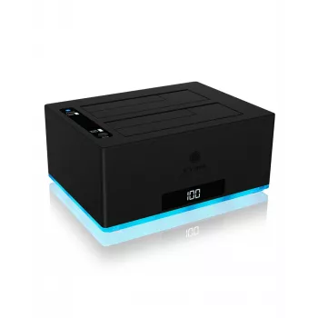 ICY BOX IB-127CL-U3 USB 3.2 Gen 1 (3.1 Gen 1) Type-B μαύρο