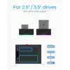 ICY BOX IB-127CL-U3 USB 3.2 Gen 1 (3.1 Gen 1) Type-B μαύρο