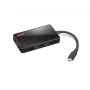 Σταθμός σύνδεσης laptop Lenovo GX91M73945 ενσύρματο USB 3.2 Gen 1 Type-C μαύρο 4K Ultra HD
