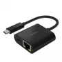 Σταθμός σύνδεσης Belkin INC002vfBK USB-C Dual-Display, DisplayLink, 2x HDMI, Gigabit Ethernet, μαύρο