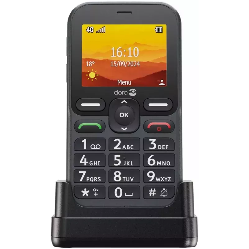 Smartphone Doro Leva L10, 6,1 ιντσών, 32 GB, γραφίτης