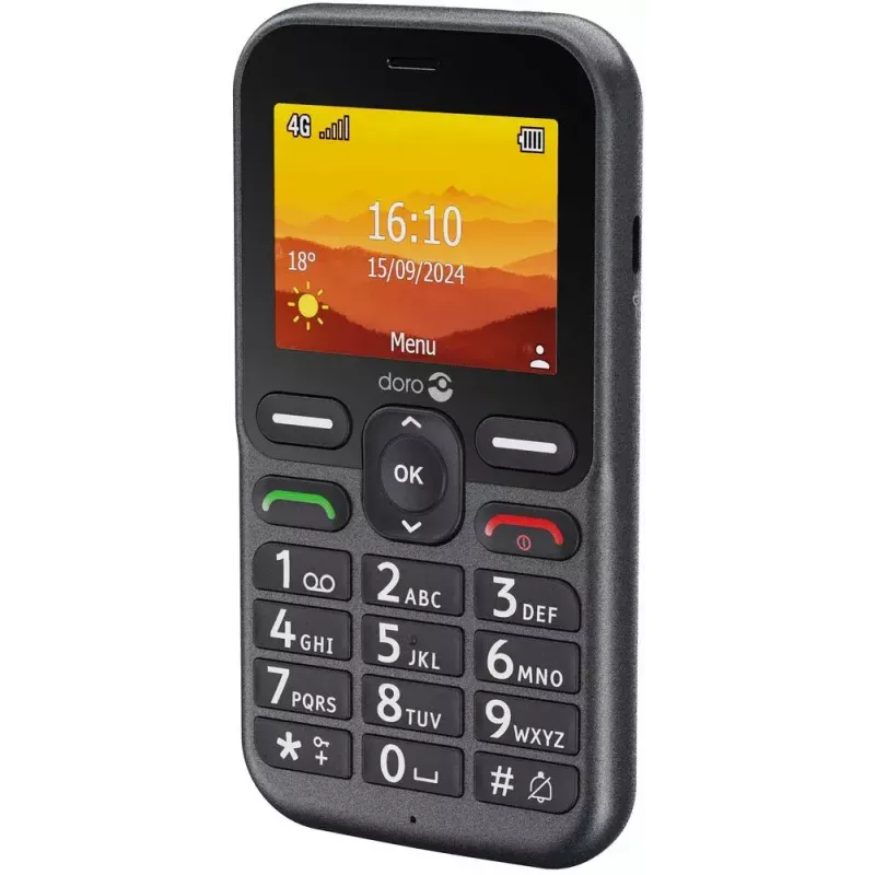 Smartphone Doro Leva L10, 6,1 ιντσών, 32 GB, γραφίτης