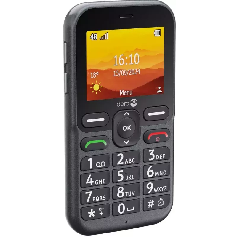 Smartphone Doro Leva L10, 6,1 ιντσών, 32 GB, γραφίτης