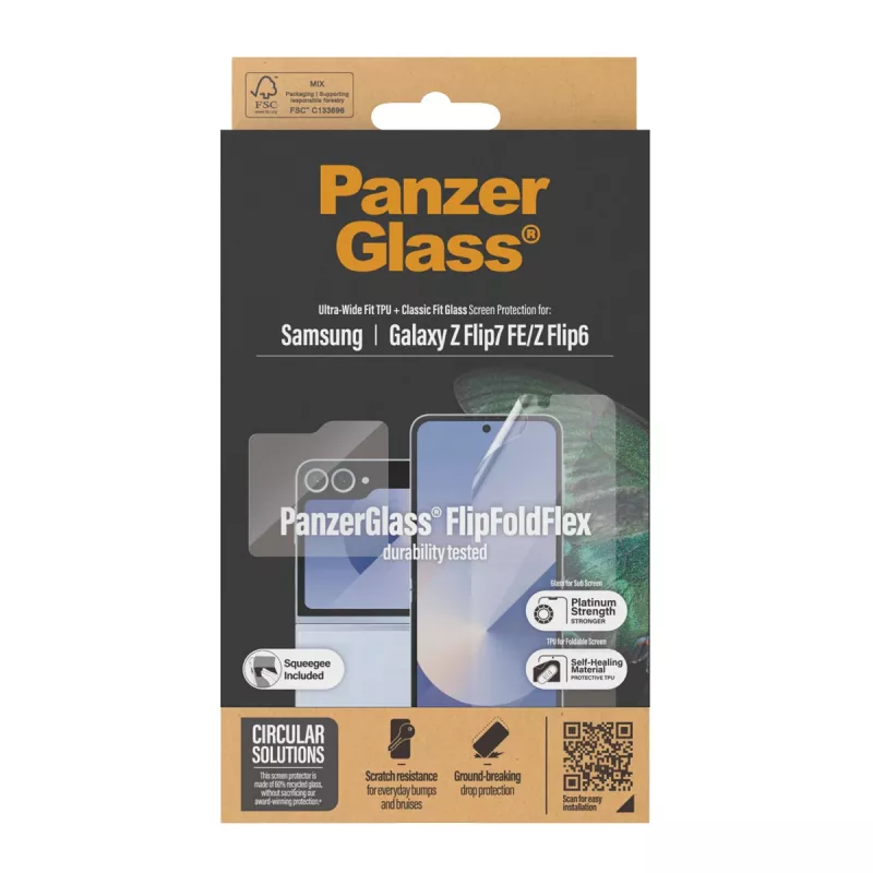 PanzerGlass ® Προστασία οθόνης Samsung Galaxy Z Flip6 | Γυαλί & Μεμβράνη