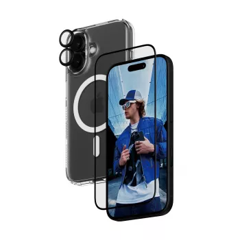 Πακέτο προστασίας 3-in-1 PanzerGlass iPhone '24 6,1 ίντσες