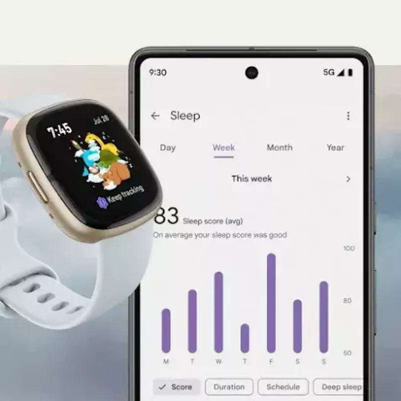 Smartwatch Fitbit Sense 2 ψηφιακή οθόνη αφής μαύρο
