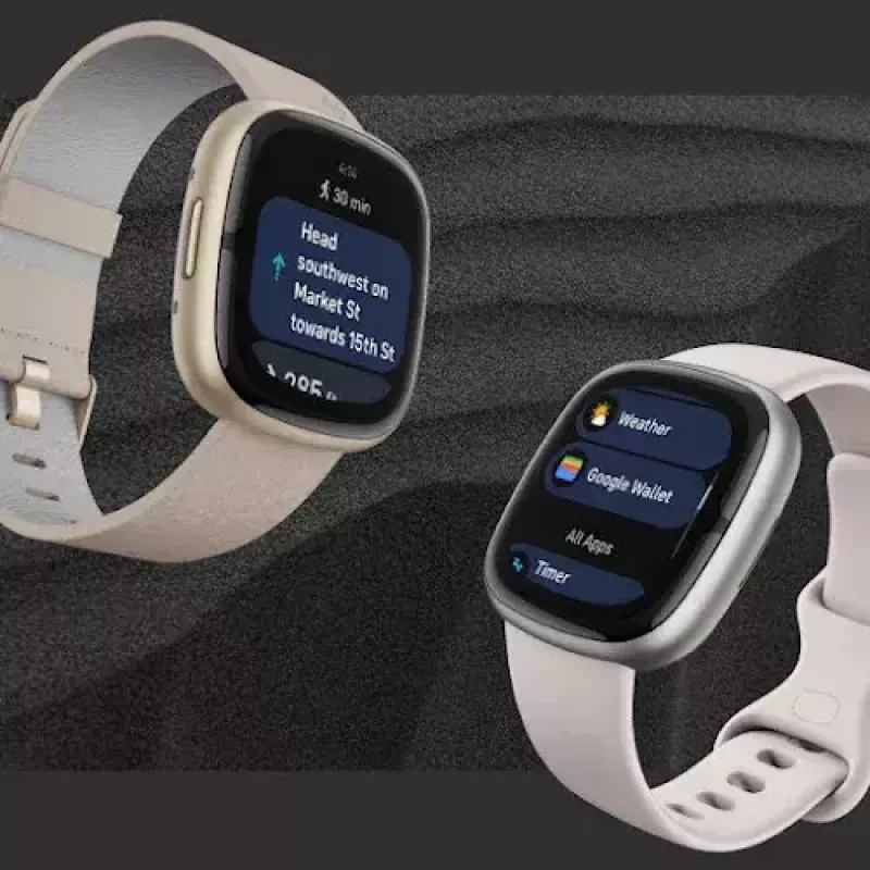 Smartwatch Fitbit Sense 2 ψηφιακή οθόνη αφής μαύρο