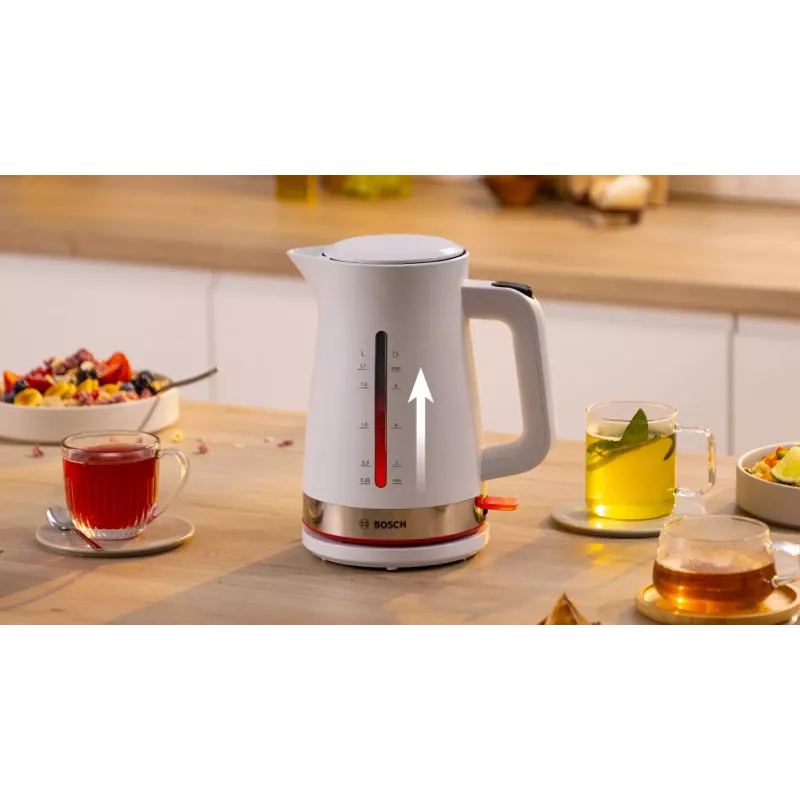 Bosch TWK4M221 ηλεκτρικός βραστήρας 1,7 L 2400 W λευκό