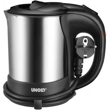Unold 18575 βραστήρας 0,5 L 1000 W μαύρο, ανοξείδωτο ατσάλι