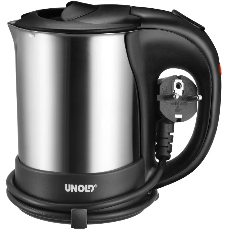Unold 18575 βραστήρας 0,5 L 1000 W μαύρο, ανοξείδωτο ατσάλι