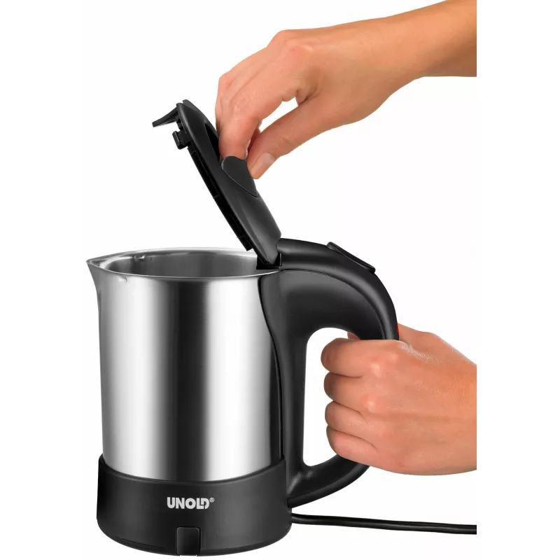 Unold 18575 βραστήρας 0,5 L 1000 W μαύρο, ανοξείδωτο ατσάλι