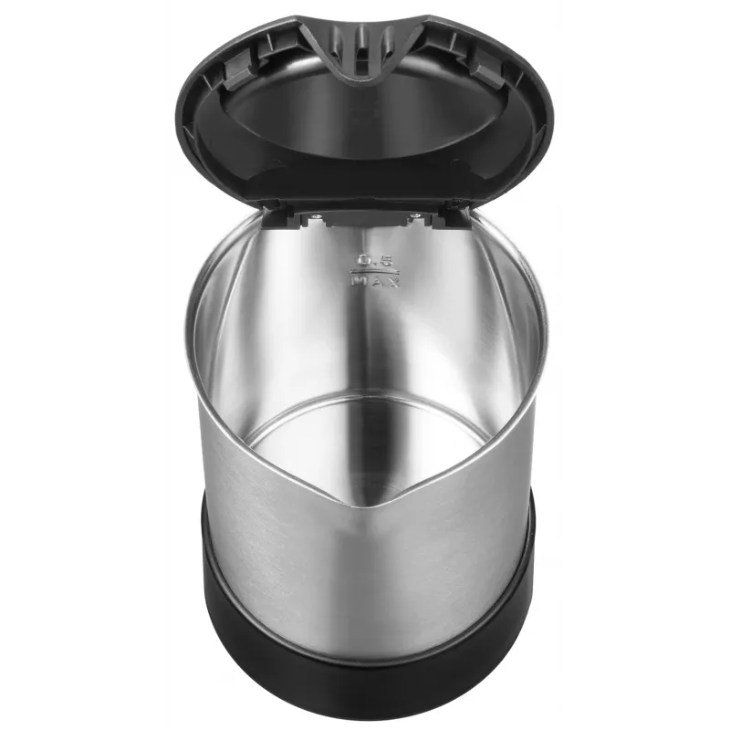 Unold 18575 βραστήρας 0,5 L 1000 W μαύρο, ανοξείδωτο ατσάλι