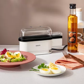 Βραστήρας αυγών Krups EG2341 3 αυγά Χωρητικότητα 300 W Μαύρο Λευκό