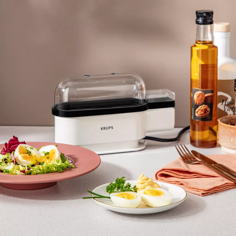 Βραστήρας αυγών Krups EG2341 3 αυγά Χωρητικότητα 300 W Μαύρο Λευκό