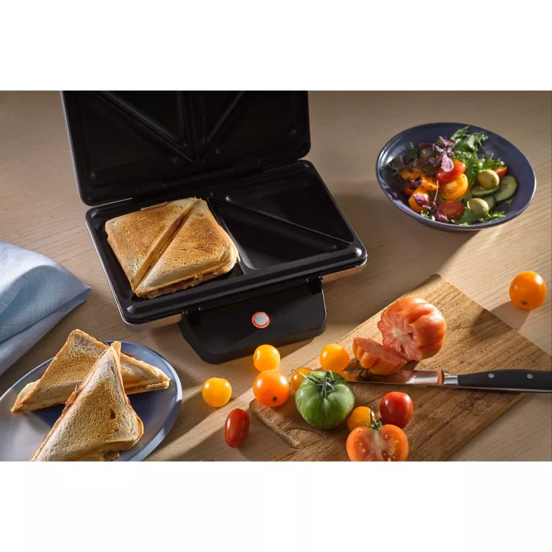 WMF 0415150011 Τοστιέρα σάντουιτς 800 W Μαύρο, Ασημί