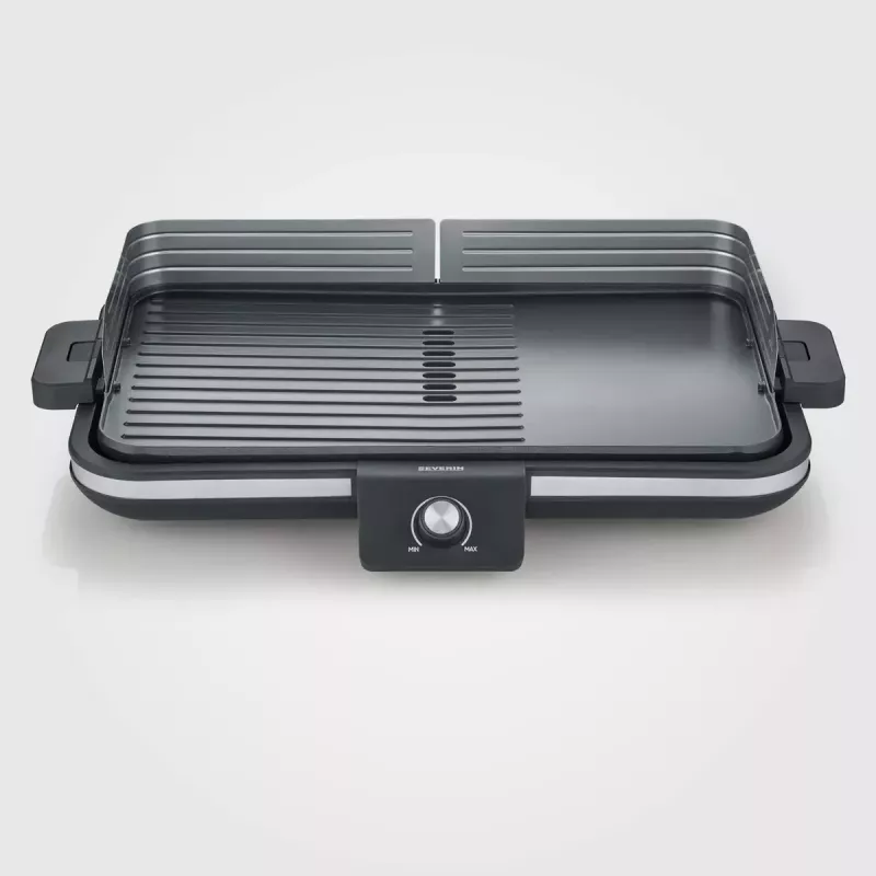 Γκριλ επαφής Severin PG 8564 2300 W μαύρο ανοξείδωτο ατσάλι