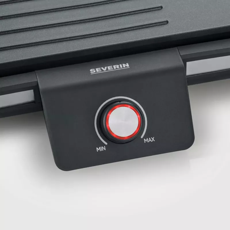 Γκριλ επαφής Severin PG 8564 2300 W μαύρο ανοξείδωτο ατσάλι