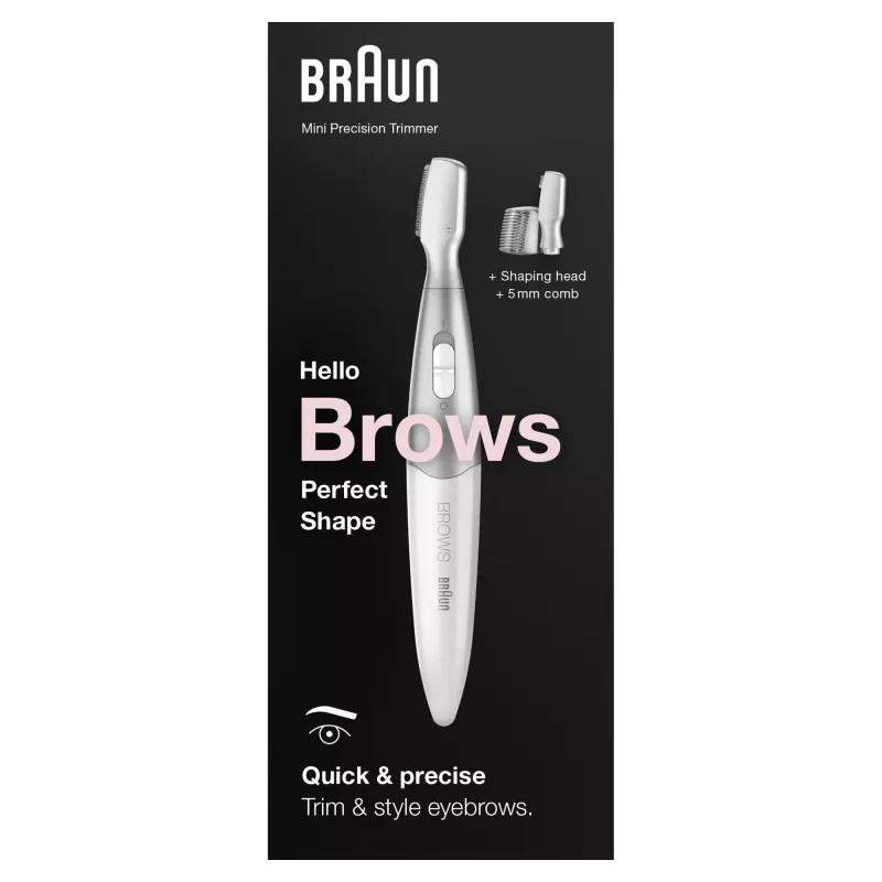 Trimmer ακριβείας Braun FG1106 ασημί