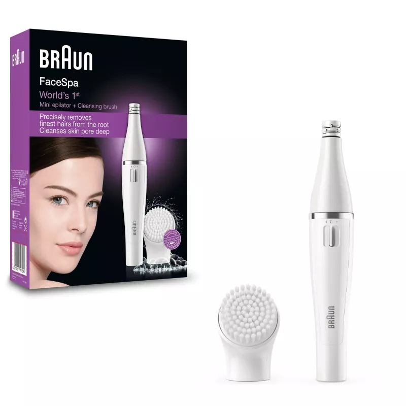 Αποτριχωτική συσκευή Braun Face 810+ λευκή