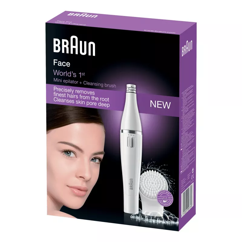 Αποτριχωτική συσκευή Braun Face 810+ λευκή