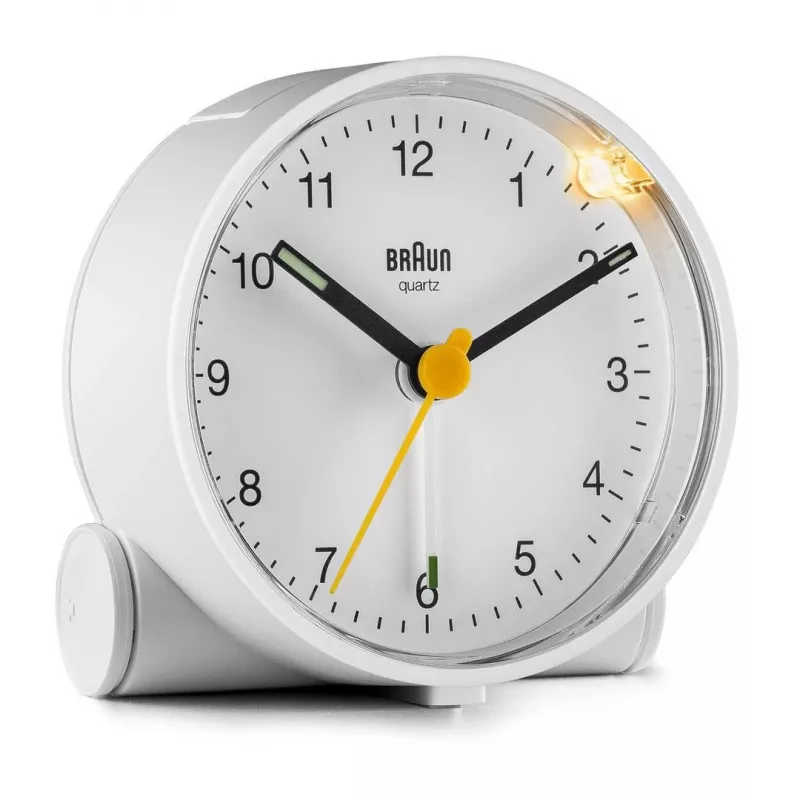 Ξυπνητήρι χαλαζία Braun BC01W Λευκό