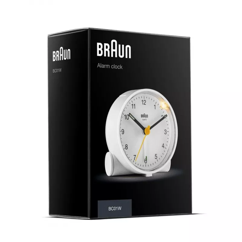 Ξυπνητήρι χαλαζία Braun BC01W Λευκό