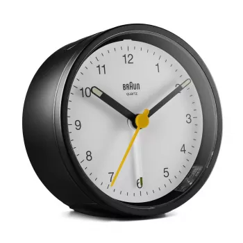 Ξυπνητήρι χαλαζία Braun BC12BW Μαύρο, Λευκό