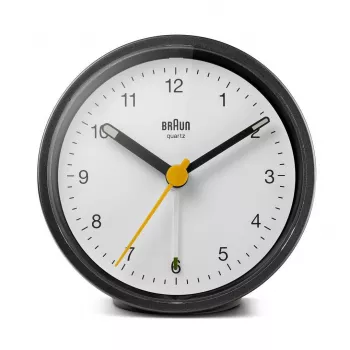 Ξυπνητήρι χαλαζία Braun BC12BW Μαύρο, Λευκό