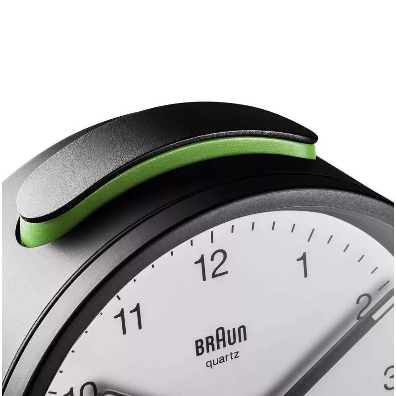Ξυπνητήρι χαλαζία Braun BC12BW Μαύρο, Λευκό