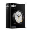 Ξυπνητήρι χαλαζία Braun BC12BW Μαύρο, Λευκό