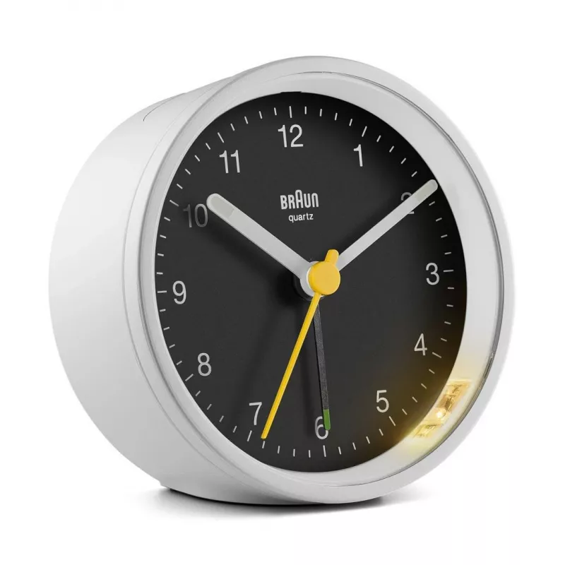 Ξυπνητήρι χαλαζία Braun BC12WB Μαύρο, Λευκό