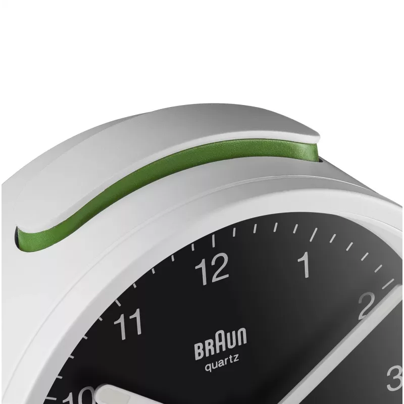 Ξυπνητήρι χαλαζία Braun BC12WB Μαύρο, Λευκό