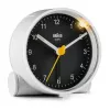 Ξυπνητήρι χαλαζία Braun BC01WB Μαύρο, Λευκό