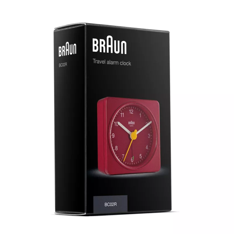 Ξυπνητήρι Braun BC02R ρολόι χαλαζία Κόκκινο