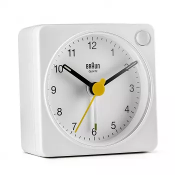 Ξυπνητήρι χαλαζία Braun BC02XW Λευκό